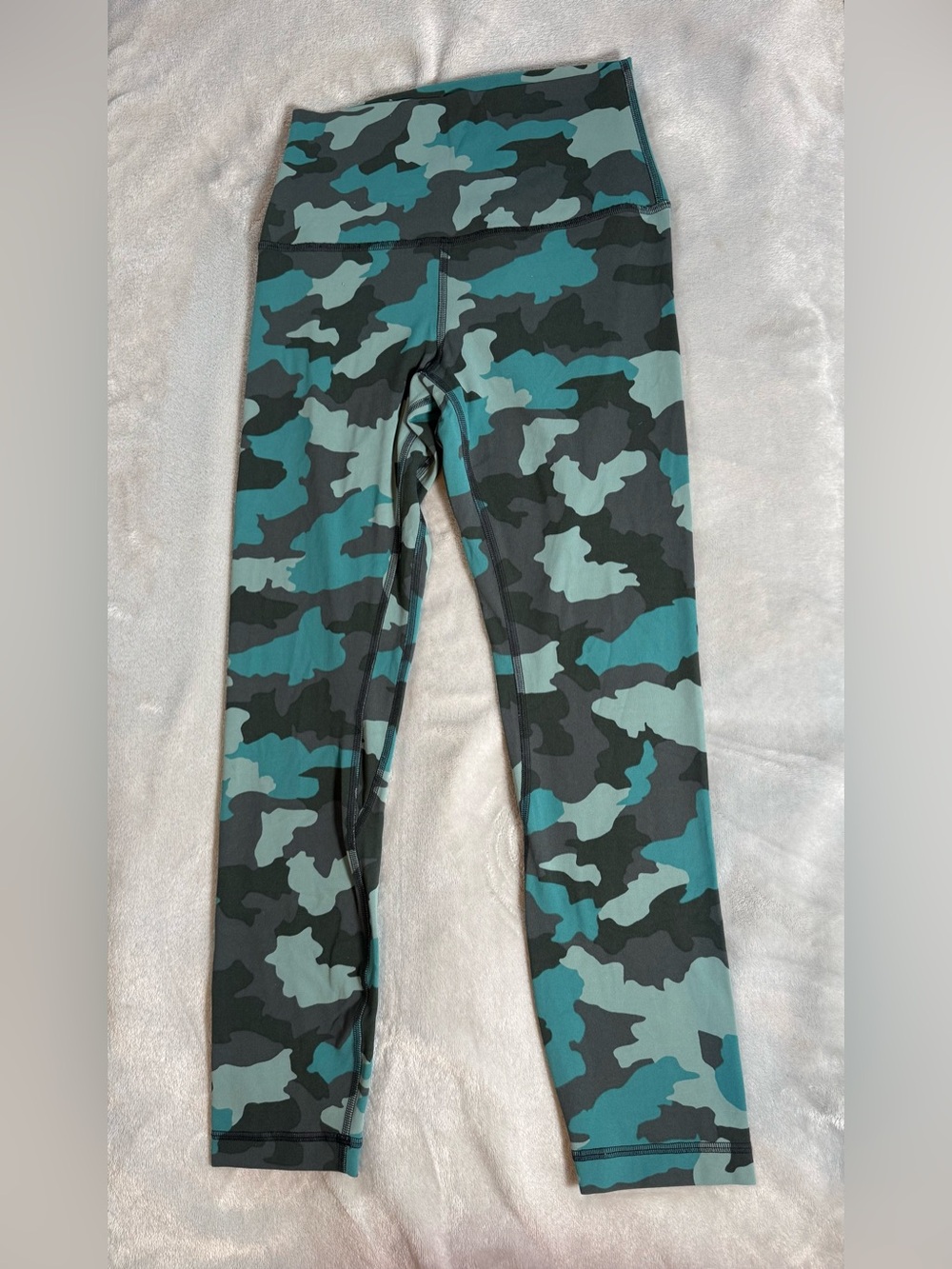 Lululemon Align Teal Camo Leggings